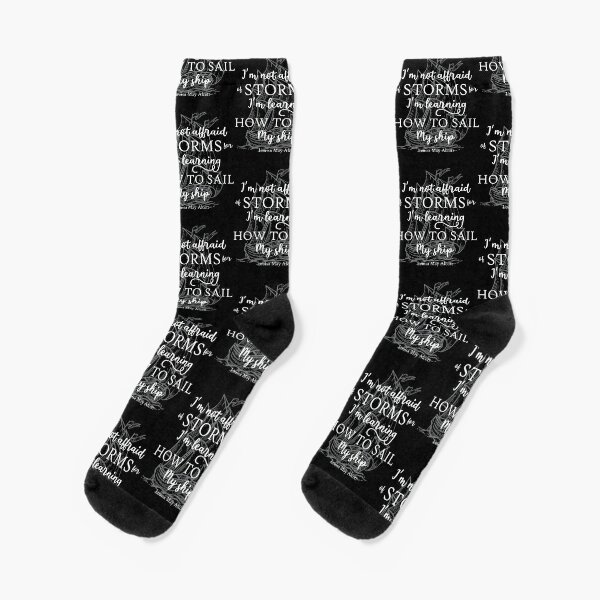 We March On - Louisa May Alcott Women's Crew Socks – The Bullish Store