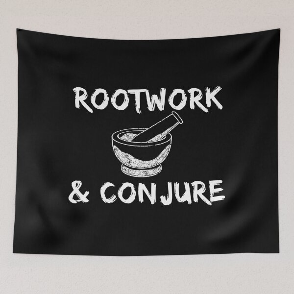 Item preview, Rootwork & Conjure Mortar Pestle Voodoo Hoodoo design designed and sold by jakehughes2015.