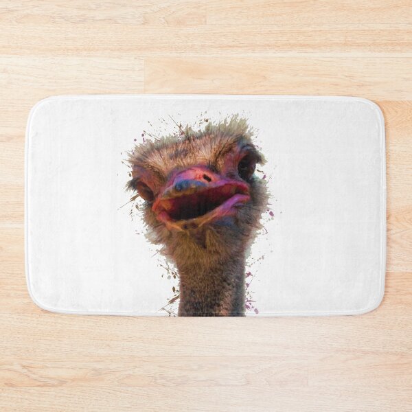 Item preview, Ostrich watercolor birds nursery decor designed and sold by DelzStudio.