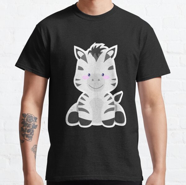 Zebulon the Zebra T-shirt classique