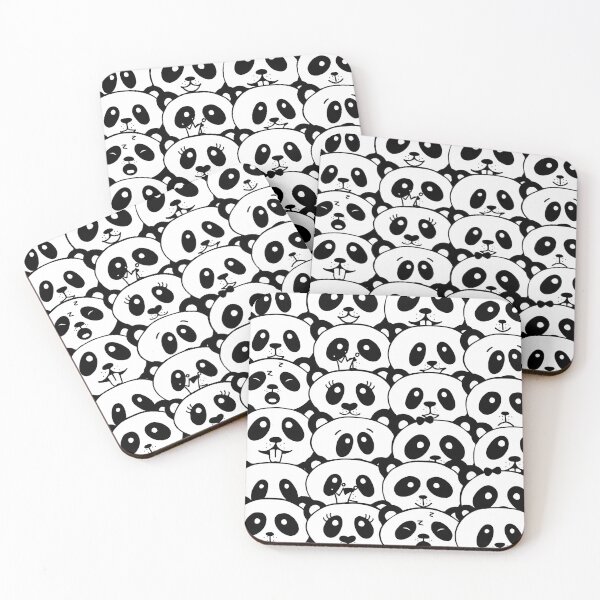 Item preview, Cute Panda Pattern | Reaction Faces designed and sold by SwePattern.