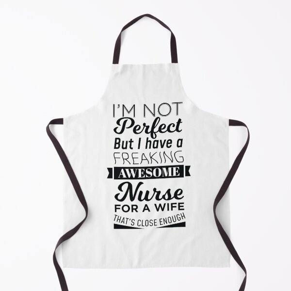 Item preview, My Freaking Awesome Wife Is a Nurse print designed and sold by jakehughes2015.