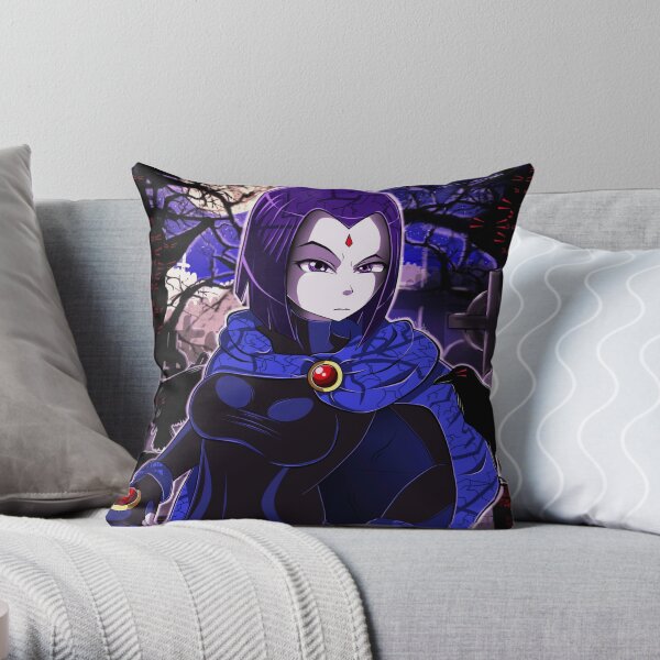 Teen Titans: Raven Throw Pillow