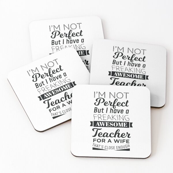 Item preview, My Freaking Awesome Wife Is a Teacher design designed and sold by jakehughes2015.