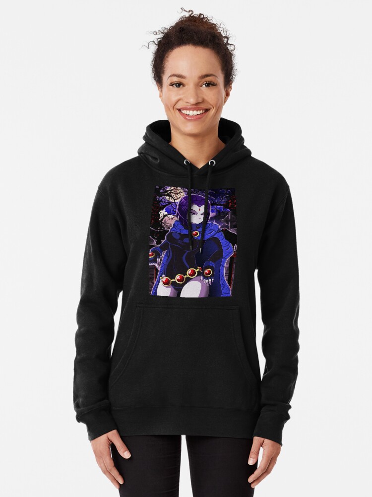 Teen Titans Raven Pullover Hoodie for Sale by darkmirroremo23 Redbubble