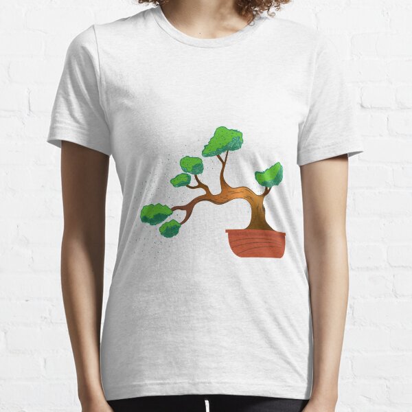 hanging bonsai tree colored Essential T-Shirt