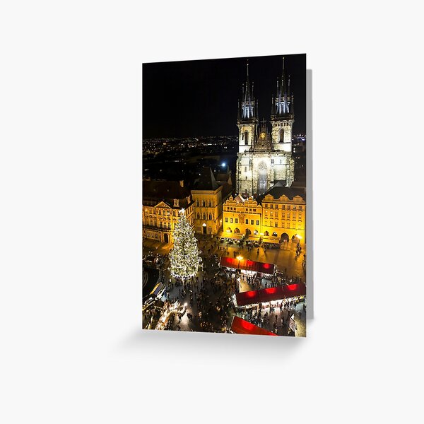 Item preview, Prague Old Town Square in christmas designed and sold by Sasas Photography.