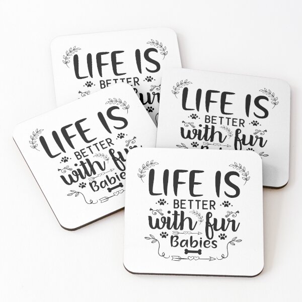 Item preview, Life Is Better With Fur Bibies, Animal Lover Lover Tshirt  designed and sold by SAYEN.