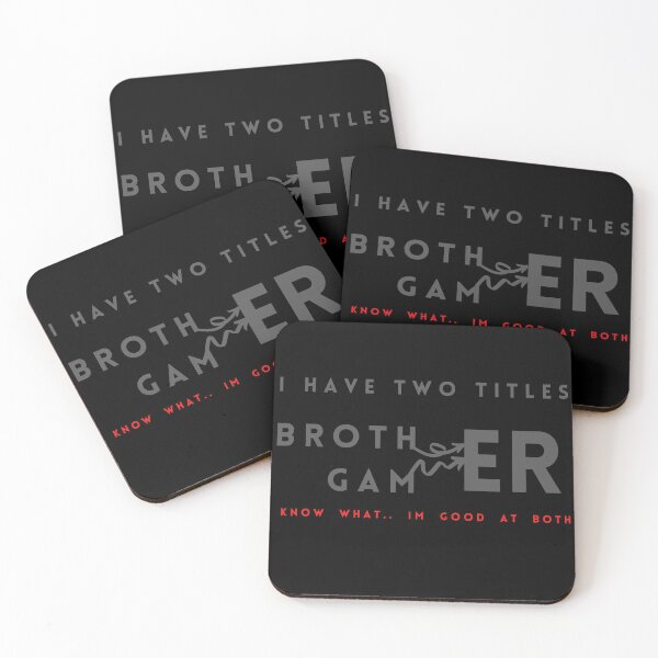 Item preview, i have two titles brother and gamer designed and sold by Sasi1037.