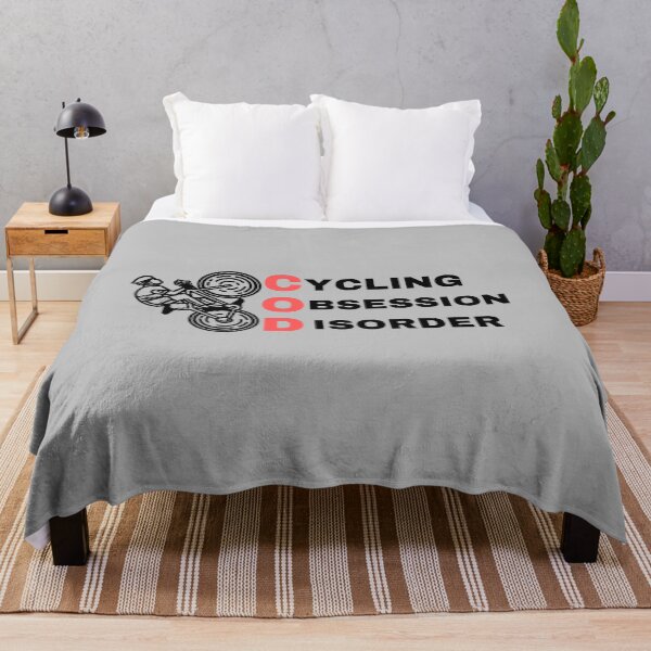 Item preview, Cycling Obsession Disorder - Funny cycling Pun. designed and sold by Theleochick.
