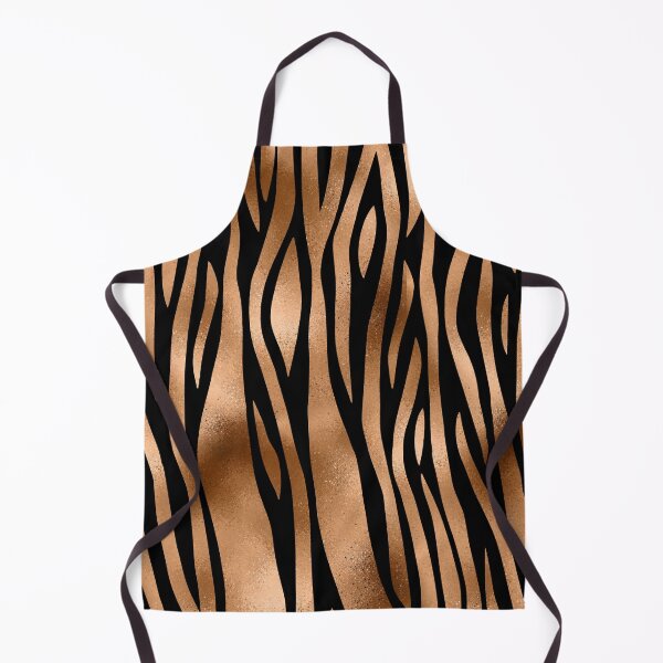 Item preview, Elegant Stylish Copper Black Zebra Stripes Animal Print designed and sold by tsuttles.