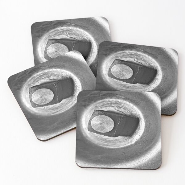 Item preview, Macro shot of a square lock designed and sold by frankuffmann.