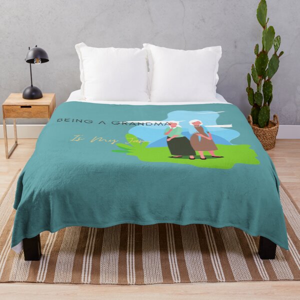 Item preview, Being a Grandma Is My Jam Happy Grandparents Day Quotes designed and sold by wodra.