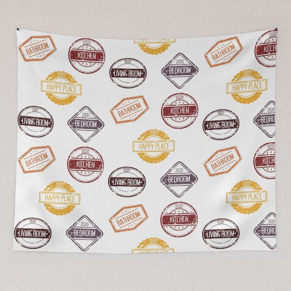 Item preview, Funny Vacation 2020 Passport Visa Stamp - Staying Home designed and sold by WonderWear.
