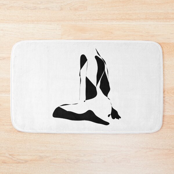 Item preview, Abstract Woman's Body Shape Wall Decor Art Print One Line Drawing  designed and sold by minstore.