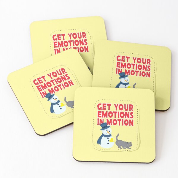 Item preview, Get Your Emotions In Motion Funny Aesthetic Cat designed and sold by MiloCuteCat.