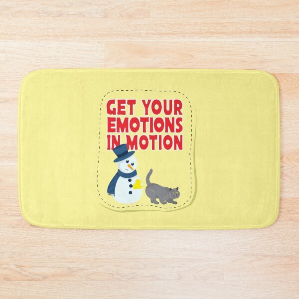 Item preview, Get Your Emotions In Motion Funny Aesthetic Cat designed and sold by MiloCuteCat.