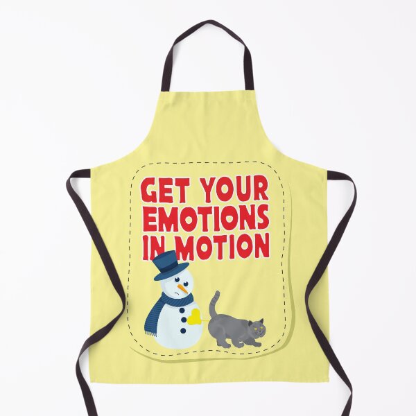 Item preview, Get Your Emotions In Motion Funny Aesthetic Cat designed and sold by MiloCuteCat.