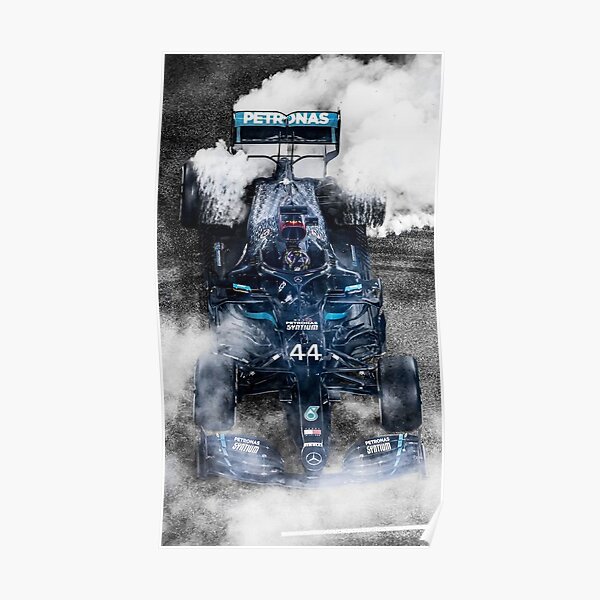 Mercedes F1 Lewis Hamilton Poster