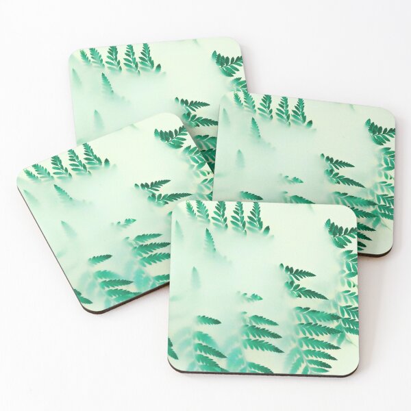 Item preview, Frozen green leaves designed and sold by MYNTLYF.