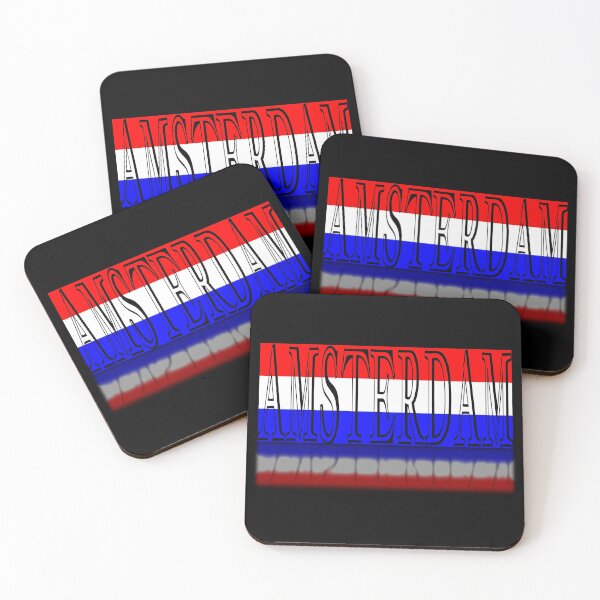 Item preview, Amsterdam Red White Blue designed and sold by AFordhamDesigns.