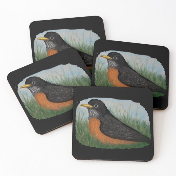 Item preview, HAND PAINTED ROBIN designed and sold by THE AMERICAN TEEVANGELIST.