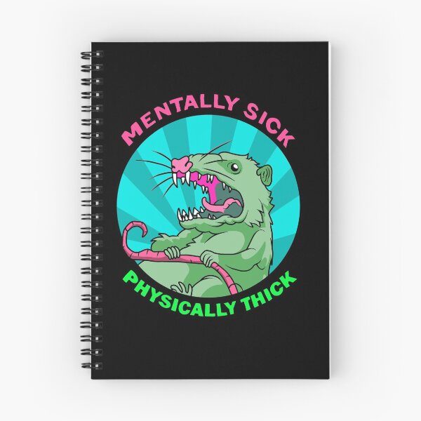 Item preview, Possum - Mentally Sick Physically Thick designed and sold by ValentinaHramov.