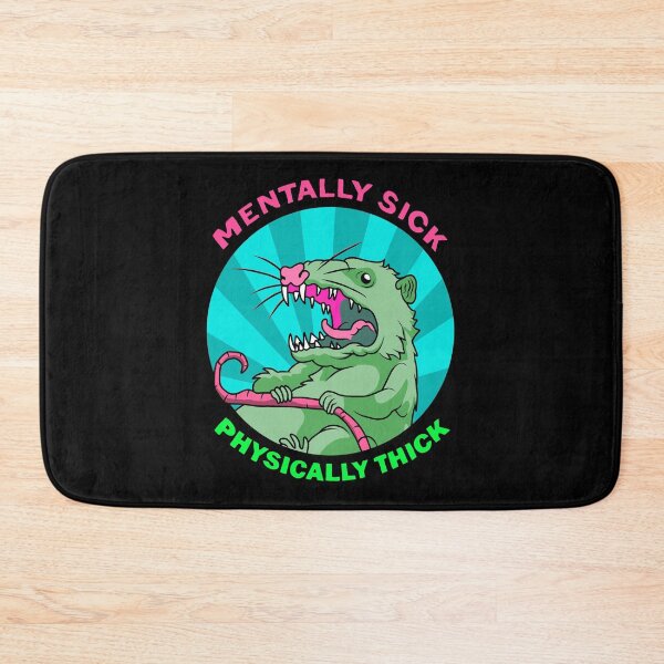 Item preview, Possum - Mentally Sick Physically Thick designed and sold by ValentinaHramov.