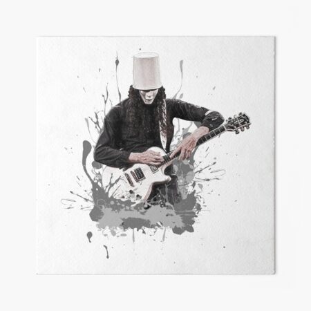 buckethead バケットヘッド サイン入り絵画 gbrf,8x8,f,540x540-pad,450x450