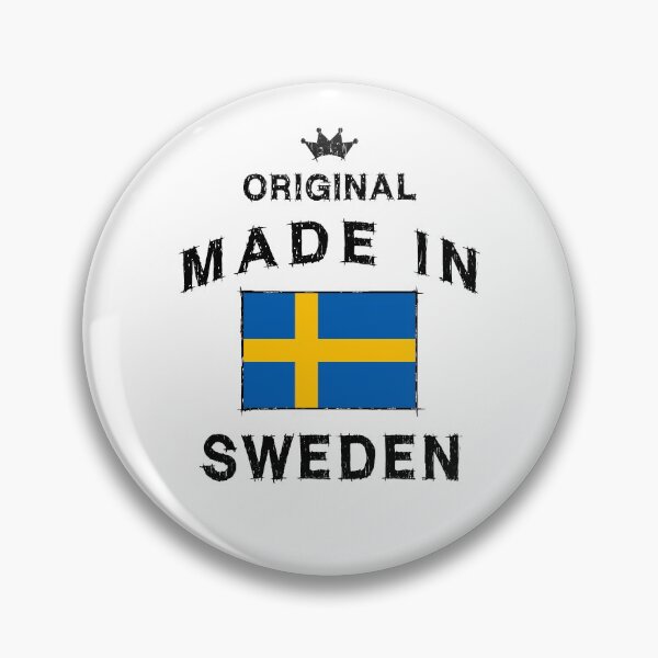 Item preview, Sweden Swedish flag flag designed and sold by GeogDesigns.