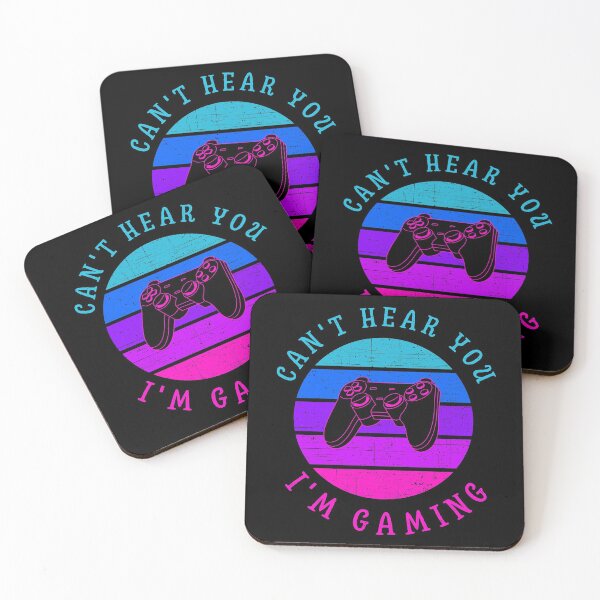 Item preview, Can't Hear You I'm Gaming Retro designed and sold by WriteThatDown.