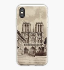 PARIS CATHEDRALE NOTRE DAME iPhone Case