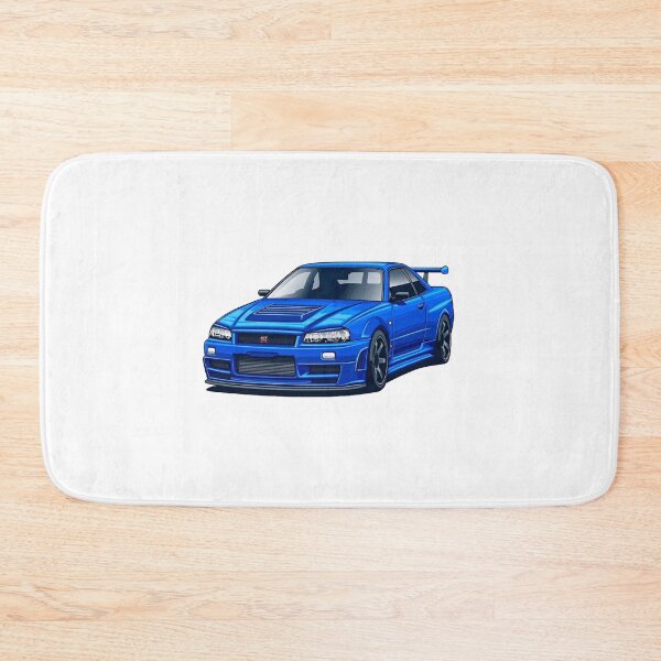 Item preview, Blue jdm car GTR designed and sold by ilFrambo.