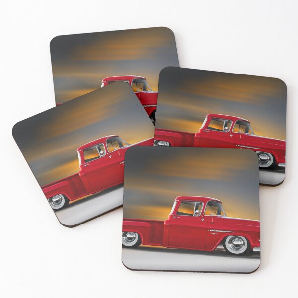 Item preview, 1956 Chevrolet 3100 'Red Rider' Stepside Pickup designed and sold by DaveKoontz.
