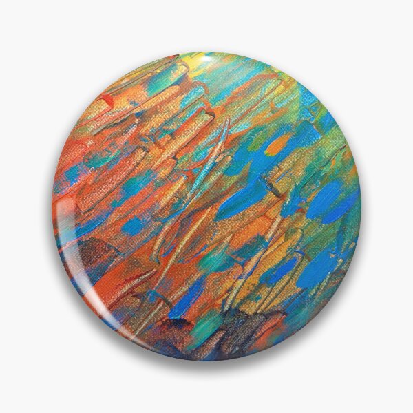 Aperçu de l'œuvre Main dessiner fond coloré bleu et rouge créée et vendue par Moindo.