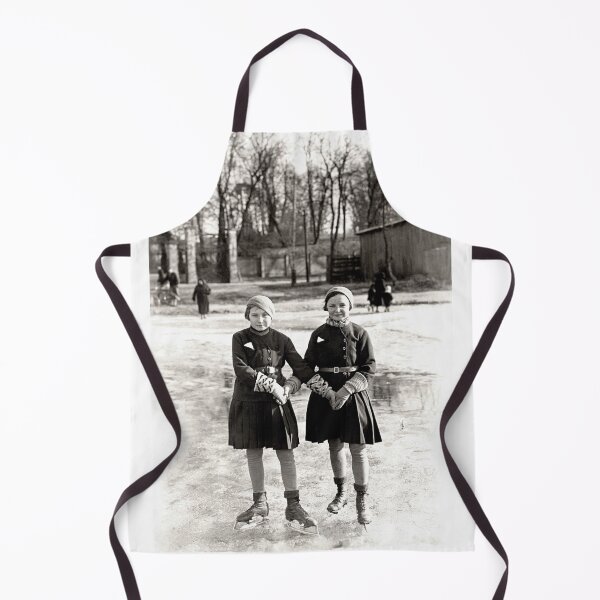 Item preview, 1935 Girlfriends Ice Skating designed and sold by retrophotoworks.