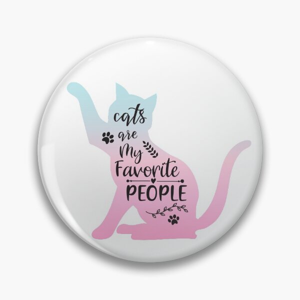 Artikelvorschau, Katzen sind meine Lieblingsleute, lustiges Humor-Tierliebhaber-T-Shirt entworfen und verkauft von SAYEN.