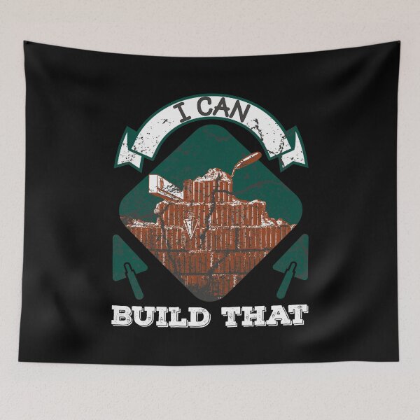 Item preview, Bricklayer I Can Build The Craftsman designed and sold by OmmeDesigns.