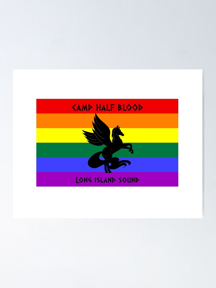 Camp Half-Blood logo Poster for Sale by redcharparker