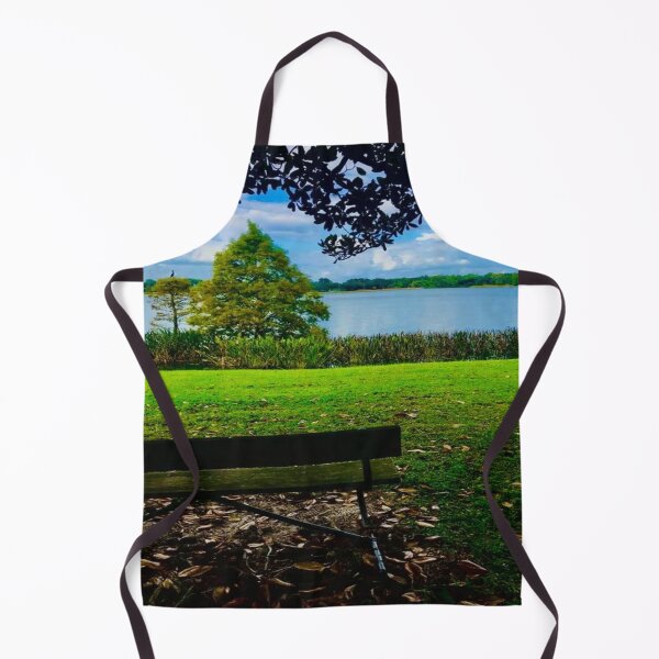 Item preview, Color Bench ath the Lake designed and sold by DiscGolfTees.