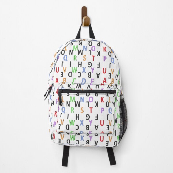Item preview, colorful roman alphabet - white designed and sold by ZiphGames.