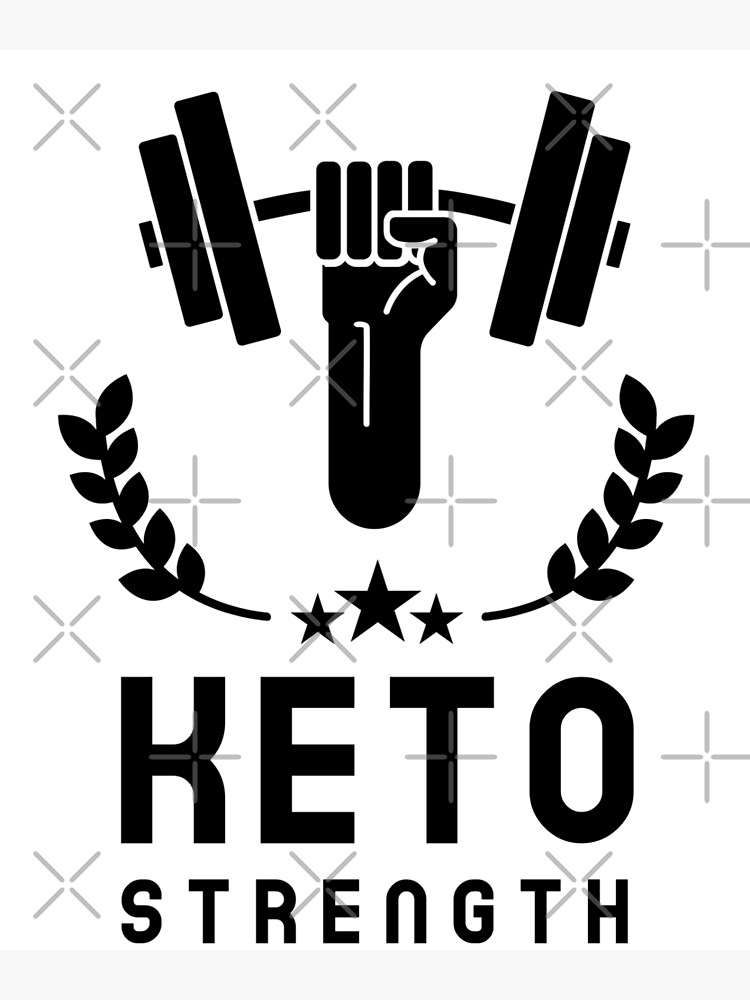 "Keto Strength Training Ketogenic Diet" Poster for Sale by OldCamp