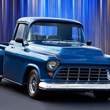 1956 Chevrolet 3100 'Ohso Blue' Stepside Pickup