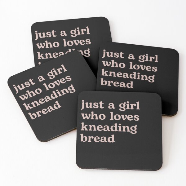 Item preview, Just a Girl who Loves Kneading Bread designed and sold by Shujii.