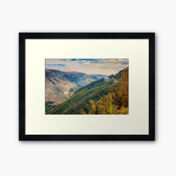 Memories Of Beartooth Framed Art Print