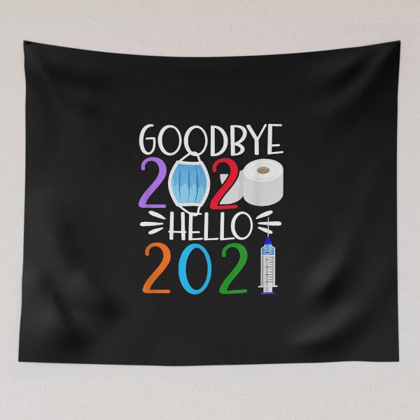 Item preview, Goodbye 2020 Hello 2021 designed and sold by birdmorrison.