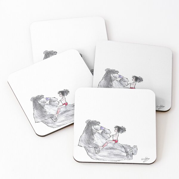 Item preview, mowgli and baloo designed and sold by shop86.