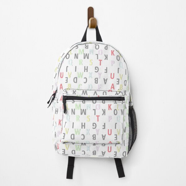 Item preview, colorful roman alphabet - white designed and sold by ZiphGames.