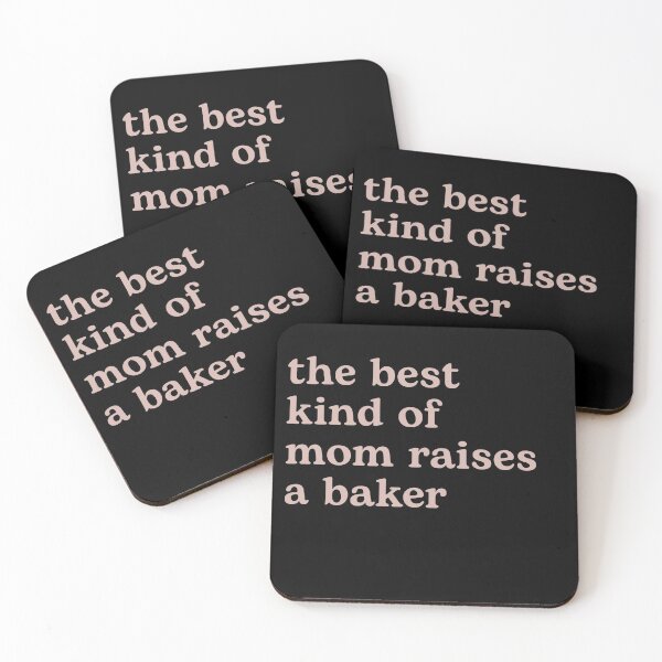 Item preview, The Best Kind of Mom Raises a Baker designed and sold by Shujii.