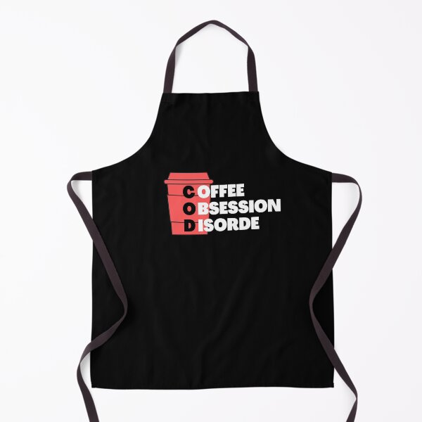 Item preview, Coffee Obsession Disorder - Funny coffee pun. designed and sold by Theleochick.